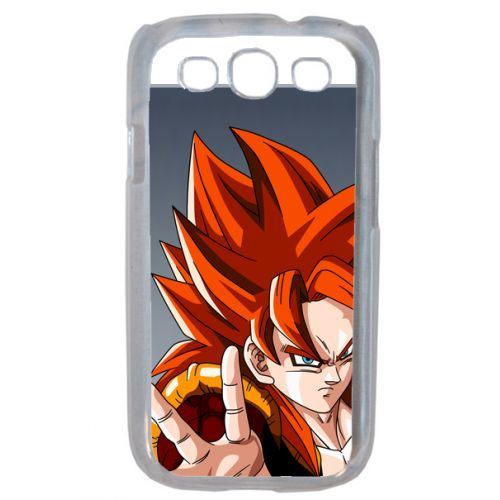Coque dragon ball gt gogeta super saiyan 4 compatible samsung s3 mini transparent