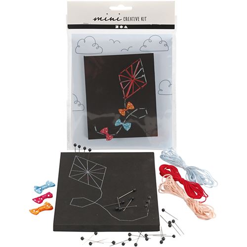 Creotime mini set de création : String art kite