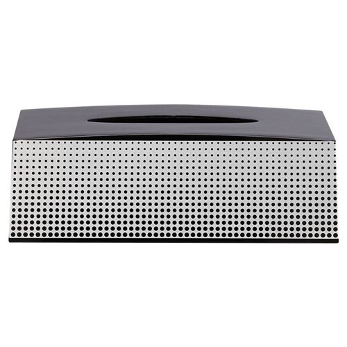 Support boîte à mouchoir noir Speckles Sealskin 361890819
