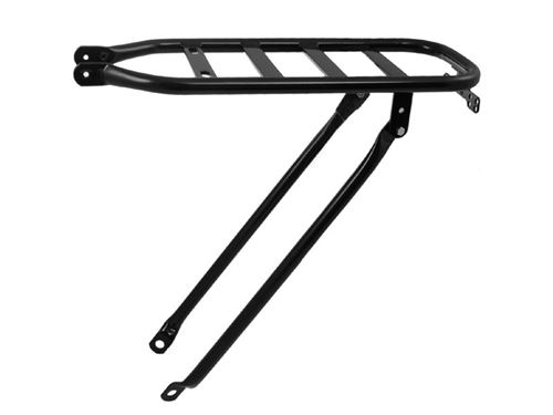 Steco Porte-bagages arrière PTT tube rond PIVOT NOIR MAT