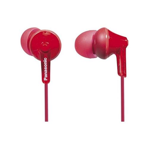 Panasonic Rp-Hje125E-R - Ergofit - Écouteurs - Intra-Auriculaire - Filaire - Jack 3,5Mm - Rouge