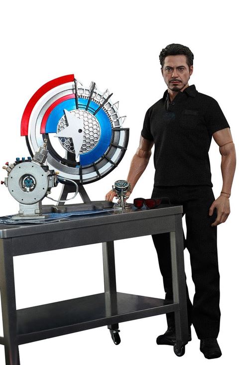 Figurine Hot Toys MMS273 - Marvel Comics - Iron Man 2 - Tony Stark With Reactor Creation Accessories