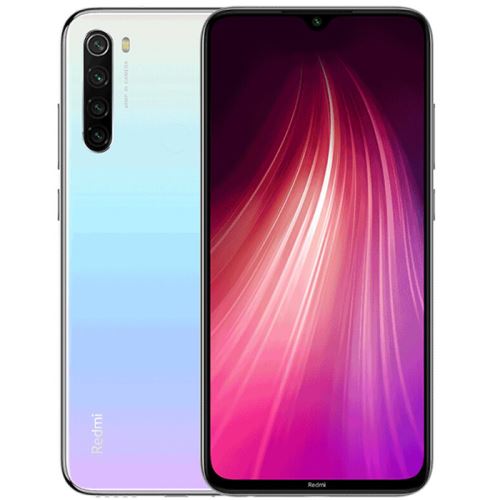 Smartphone XIAOMI Redmi Note 8 4Go/128Go 6.3Po Double Sim Débloqué, Version Globale, Blanc