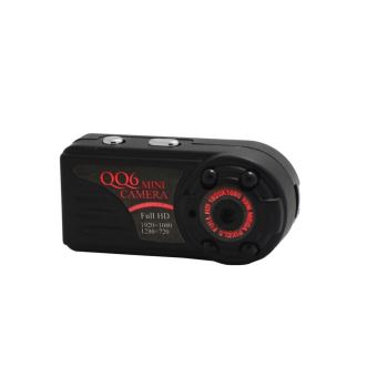 Qq6 Mini Camera Full Hd 1080 P Grand Angle Vision Micro Camera