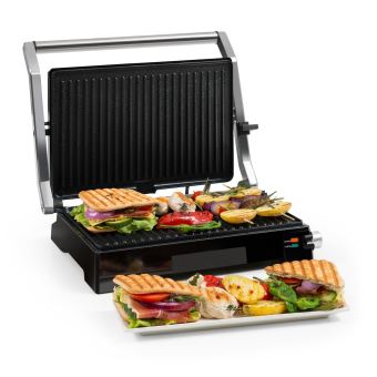 Klarstein Buffalo Grill contact pour panini & toasts Klarstein Buffalo Grill contact pour panini & toasts