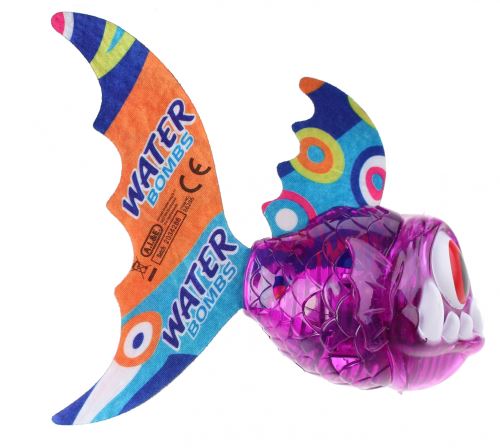 Waterzone Poisson avec lumière violet 15 cm