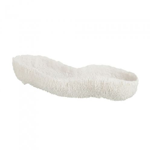 Paris Prix - Cache Pot Long Design tyna 42cm Blanc