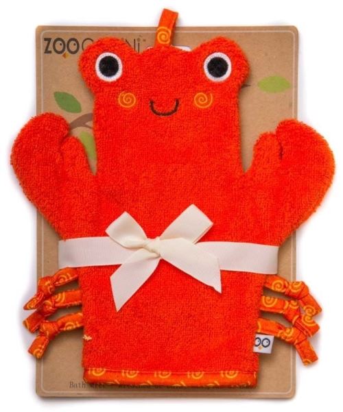 Gant de bain Marionnette Crabe