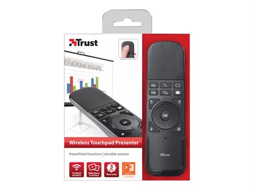 Trust Wireless Touchpad Presenter - télécommande de présentation