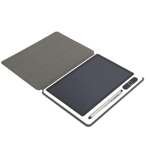 Tablette à dessin LCD Outil de peinture à la main 10'' noir avec étui en similicuir