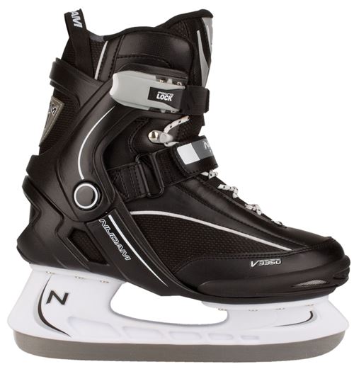 Nijdam patins de hockey sur glace taille 42 3350-ZWW-42