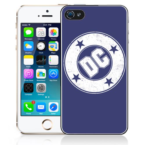 Coque pour iPhone 5C dc comics logo vintage