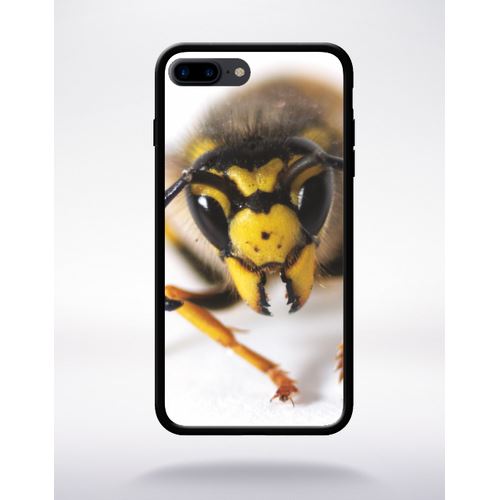 Coque Guêpe Compatible Apple Iphone 7 Plus Bord Noir Silicone