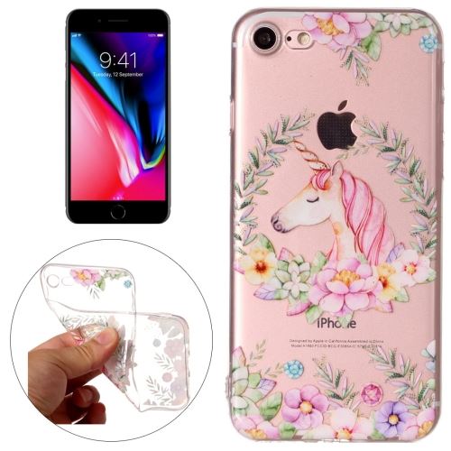 iPhone 8 Coque Protection TPU licorne ALS54079