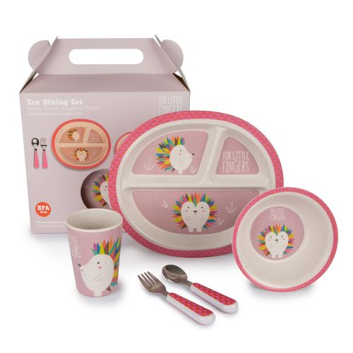 Set repas en Bambou Hérisson