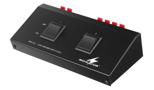 Pupitre de commutation d'enceintes Monacor SPS-20S