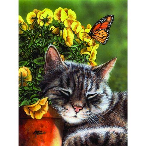Afternoon Nap 1000pc Jigsaw Puzzle by Marilyn Barkhouse