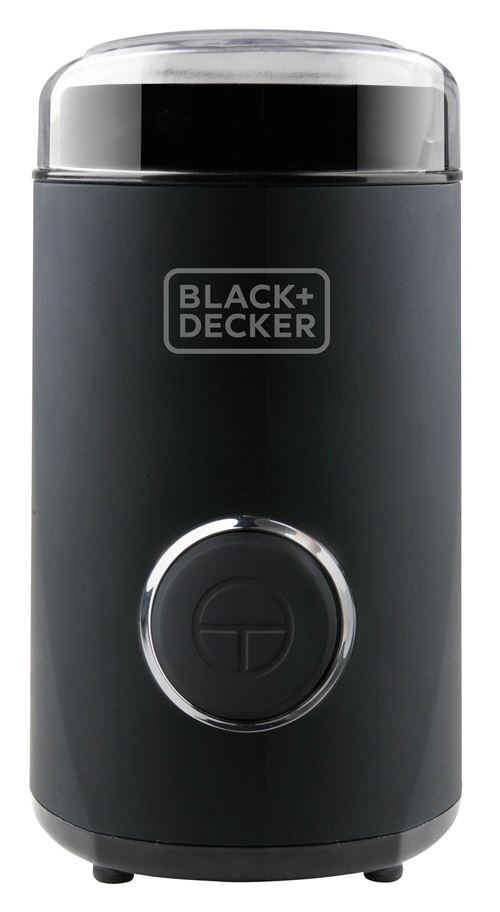 BLACK+DECKER BXCG150E - Moulin à café - 60 ml - 150 Watt - noir