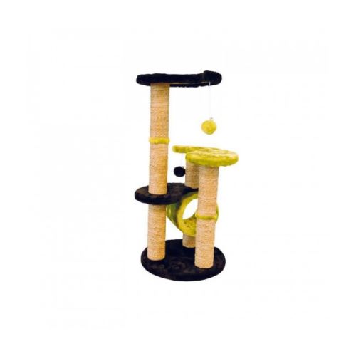 Arbre à chat vert et noir 86 cm everest m-pets