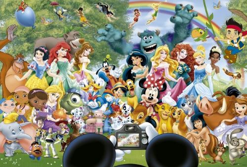 Puzzle Le Monde Merveilleux De Disney 1000 Pieces Collection Disney Educa 16297 - vue 2