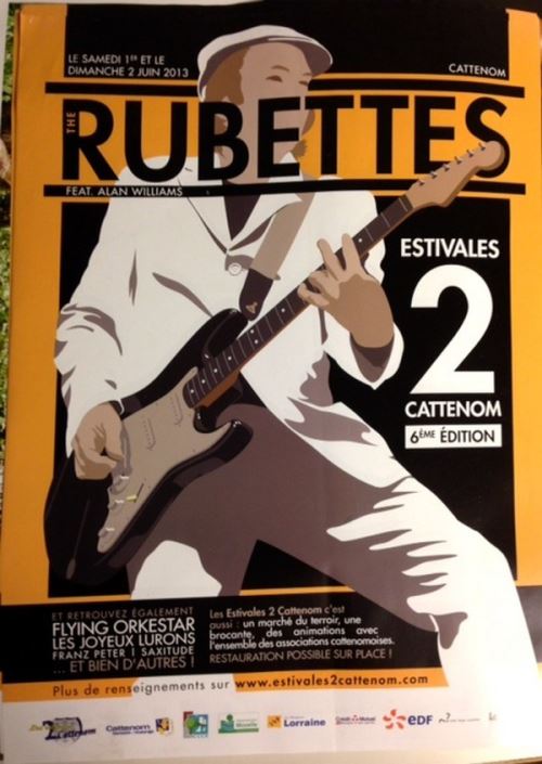 The Rubettes - 40x60 cm - AFFICHE / POSTER