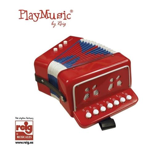REIG Accordéon 7 boutons