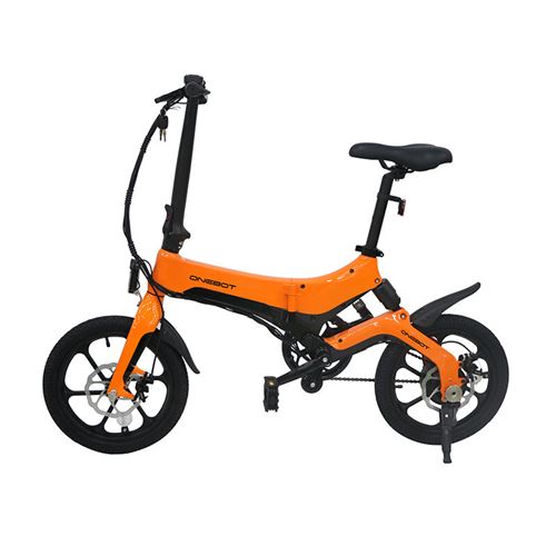 Vélo électrique pliant Onebot S6 Orange - Pliable, 16'', 250W,