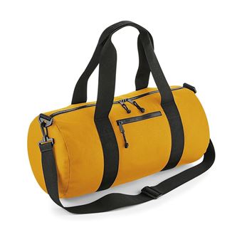 Bag-base - Sac polochon en polyester recycle - BG284 - jaune moutarde - 1