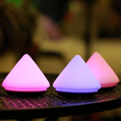 Lovely Bedside Colorful Night Light Children Bedroom Decor Mini LED Lamp Bulb
