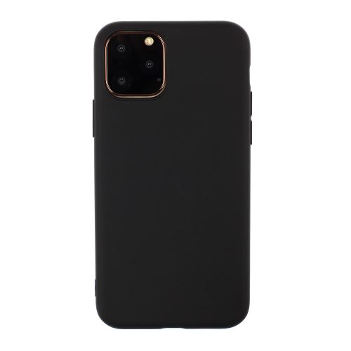 Coque en TPU couleur pure souple noir pour votre Apple iPhone 11 6.1 pouces