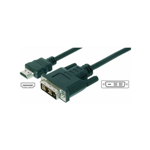 ASSMANN câble vidéo/audio - HDMI / DVI - 5 m