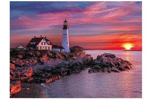 Puzzle Etats unis Portland 500 Pieces Collection Pays Clementoni 35049 - vue 2