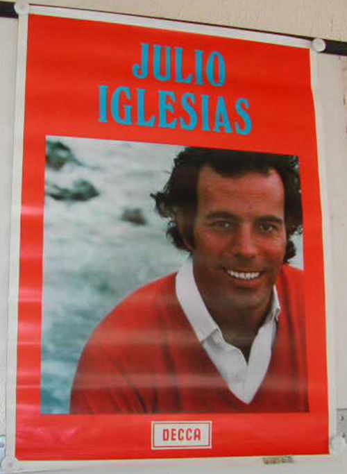 Iglesias Julio - 38x52 cm - AFFICHE / POSTER