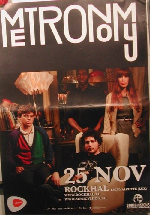 Metronomy - 60x84 cm - AFFICHE / POSTER