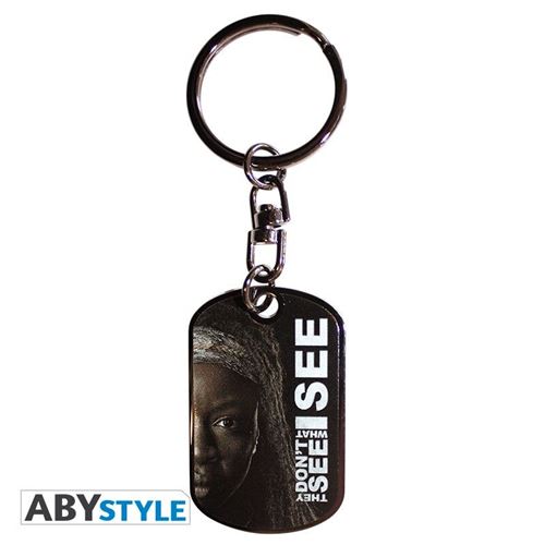 ABYstyle THE WALKING DEAD - Porte-clés Michonne