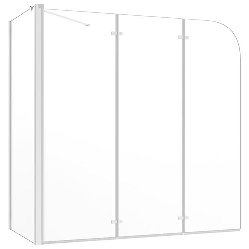 Enclos de bain 130x130 cm Verre trempé Transparent