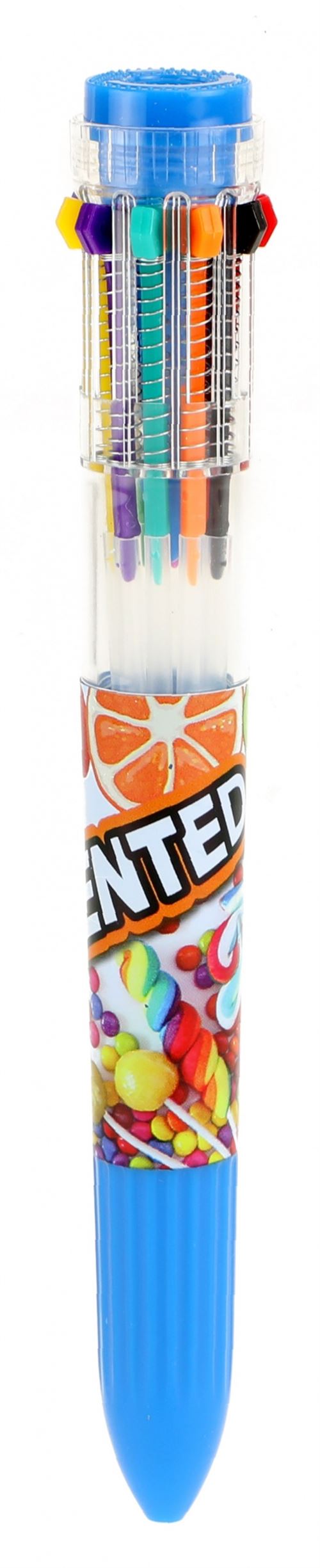 Toi-Toys stylo parfumé avec 10 couleurs / senteurs 14 cm