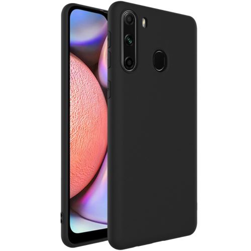 Coque en TPU mat souple noir pour votre Samsung Galaxy A21