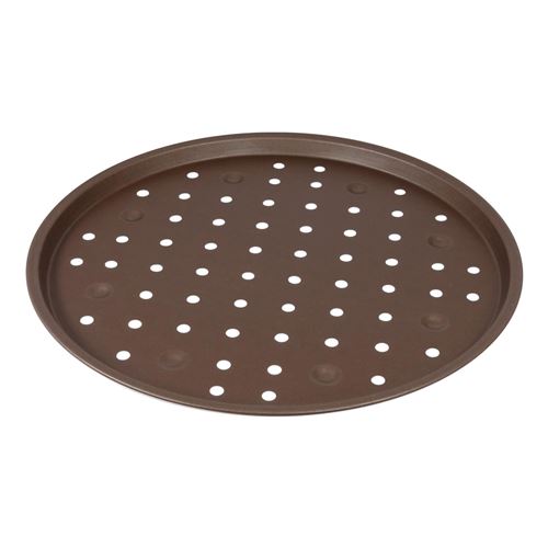 Gobel 227130 Pizza perforée Ø 340 mm, H 13 mm Pes-bi-couche Gris foncé