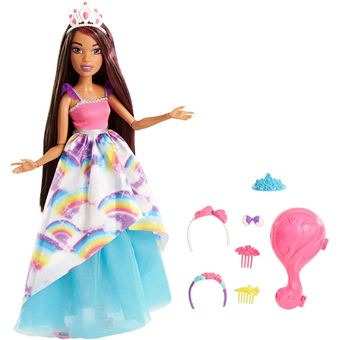 robe barbie arc en ciel