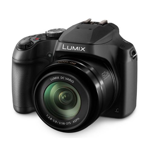 Panasonic Lumix DC-FZ82 - Digitale camera - compact - 18.1 MP - 4K / 30 beelden per seconde - 60x optische zoom - Wi-Fi - zwart