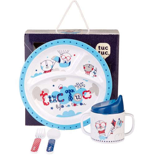 Set Assiette Repas Bébé 3 Pièces Life In The Air Tuc Tuc Life In The Air Unique