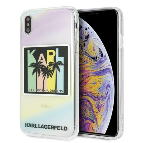 Coque pour Iphone XR 6,1 Karl Lagerfeld Karlifornia Dreams Palms