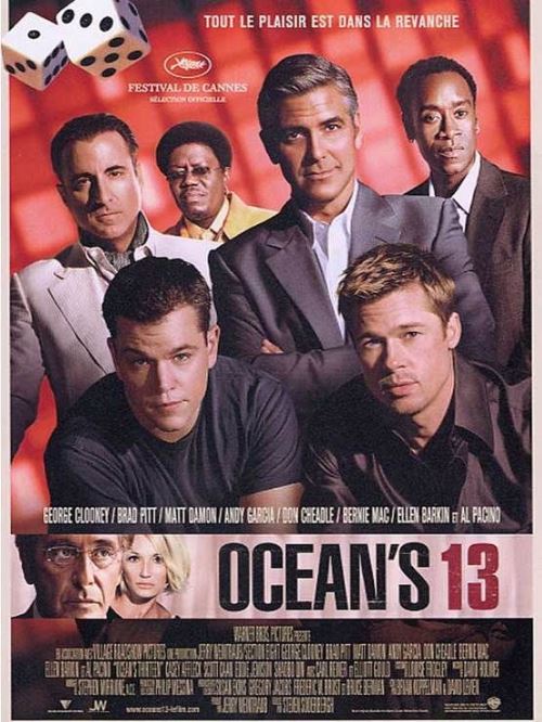 Ocean's 13 AFFICHE CINEMA ORIGINALE