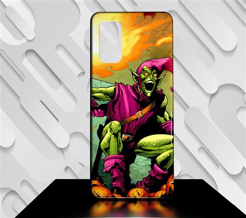 Coque pour Galaxy PLUS S20+ BOUFFON VERT COMICS 02