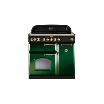 Piano de cuisson vitrocéramique falcon cdl90ecrg/b-eu vert anglais laiton
