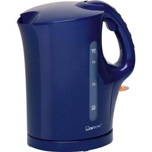 Clatronic wk3445 bouilloire electrique acier bleu