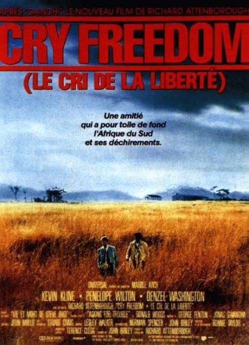 Cry Freedom AFFICHE CINEMA ORIGINALE