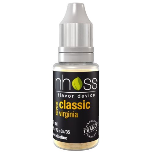 Nhoss - E-Liquide Classic Virginia 3 mg/ml - 10 ml