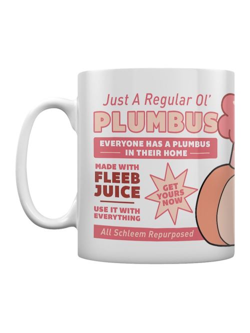 Rick and Morty Tasse Plumbus blanc